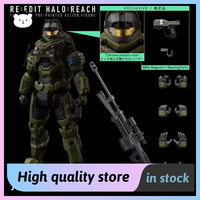 Noble Six 1/12 Scale 3rd Officer Action Figure Anime Style Room Decor Wholesale Gift for Kids Toy Collectors Reach Figurine