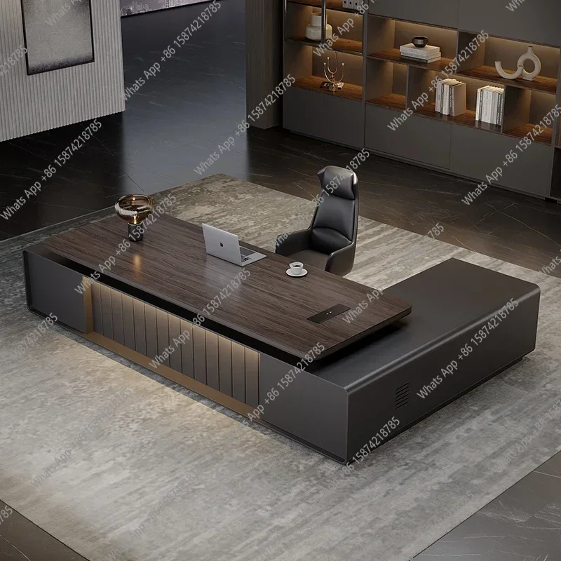 J Creativity Modern Office Desk European Organizer Light Luxury Design Computer Desks In Stock Secretary Escritorio Desk Furnitu