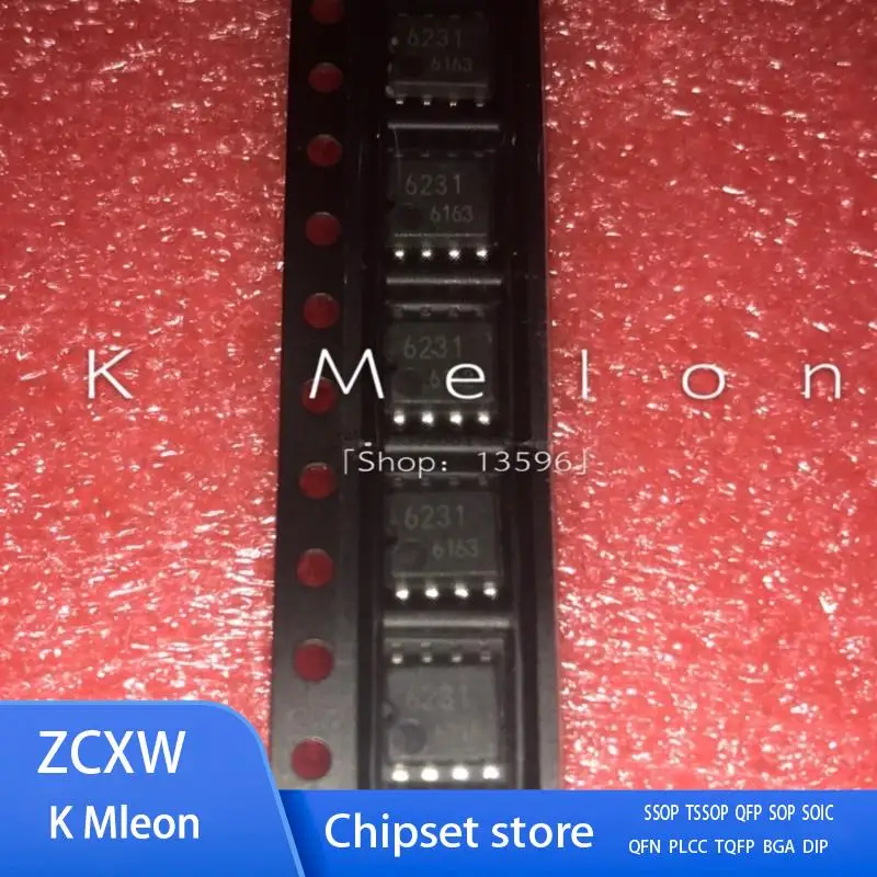 10PCS/LOT  BD6231F-E2 BD6231  MARKING 6231  SOP-8