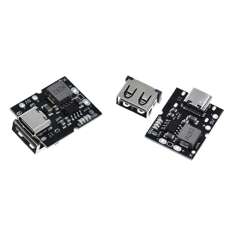 

Type-C USB 5V 2A Boost Converter Step-Up Power Module Lithium Battery Charging Protection Board DIY Charger Easy Install