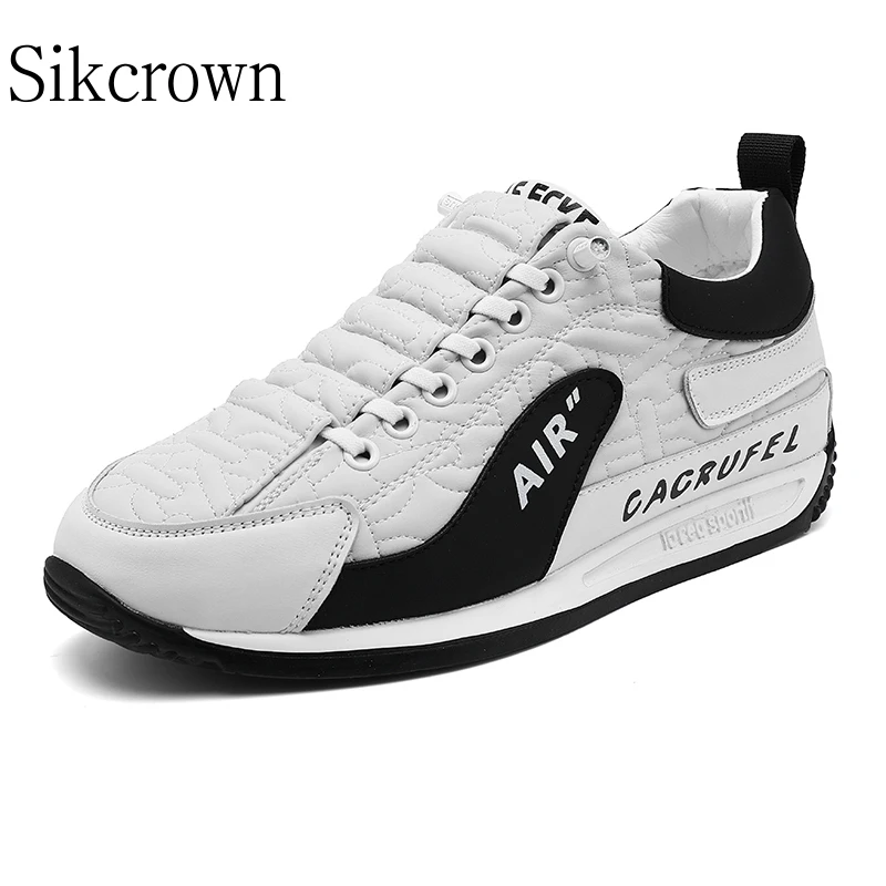 Classic Men Running Shoes Casual Thick Soled Sneakers Breathable Slip on Antiskid Walking Flats Shoes Fashion Designer Sneakers