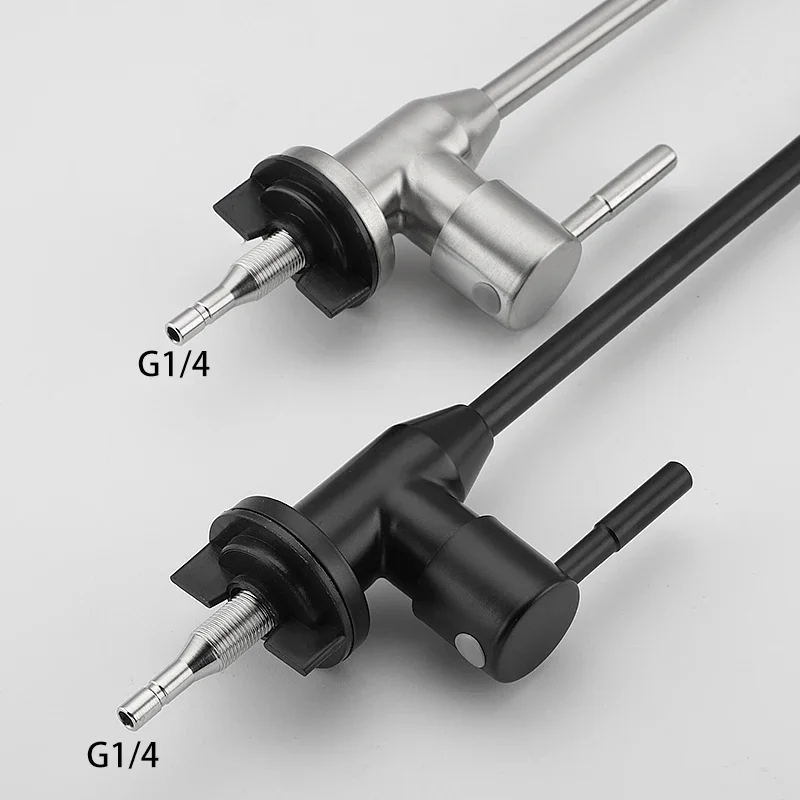 ULA Direct Drinking Faucets Kitchen Tap RO Purify System Reverse Osmosis Kitchen Sink Faucet Single Handle Brushed Black