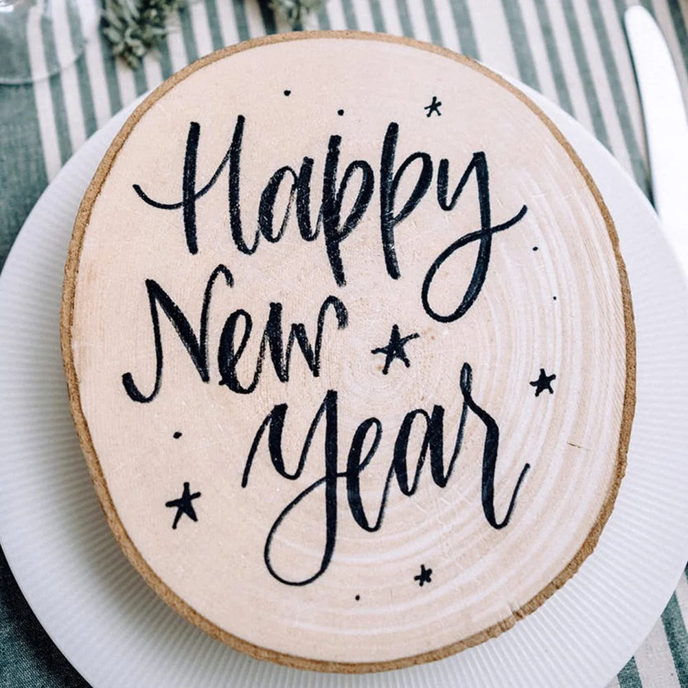 

2pcs Wooden Stump Decor Natural Scene Stump For Room Desktop Bookshelf Bar Counter Decoration Lifelike Mini Ornament