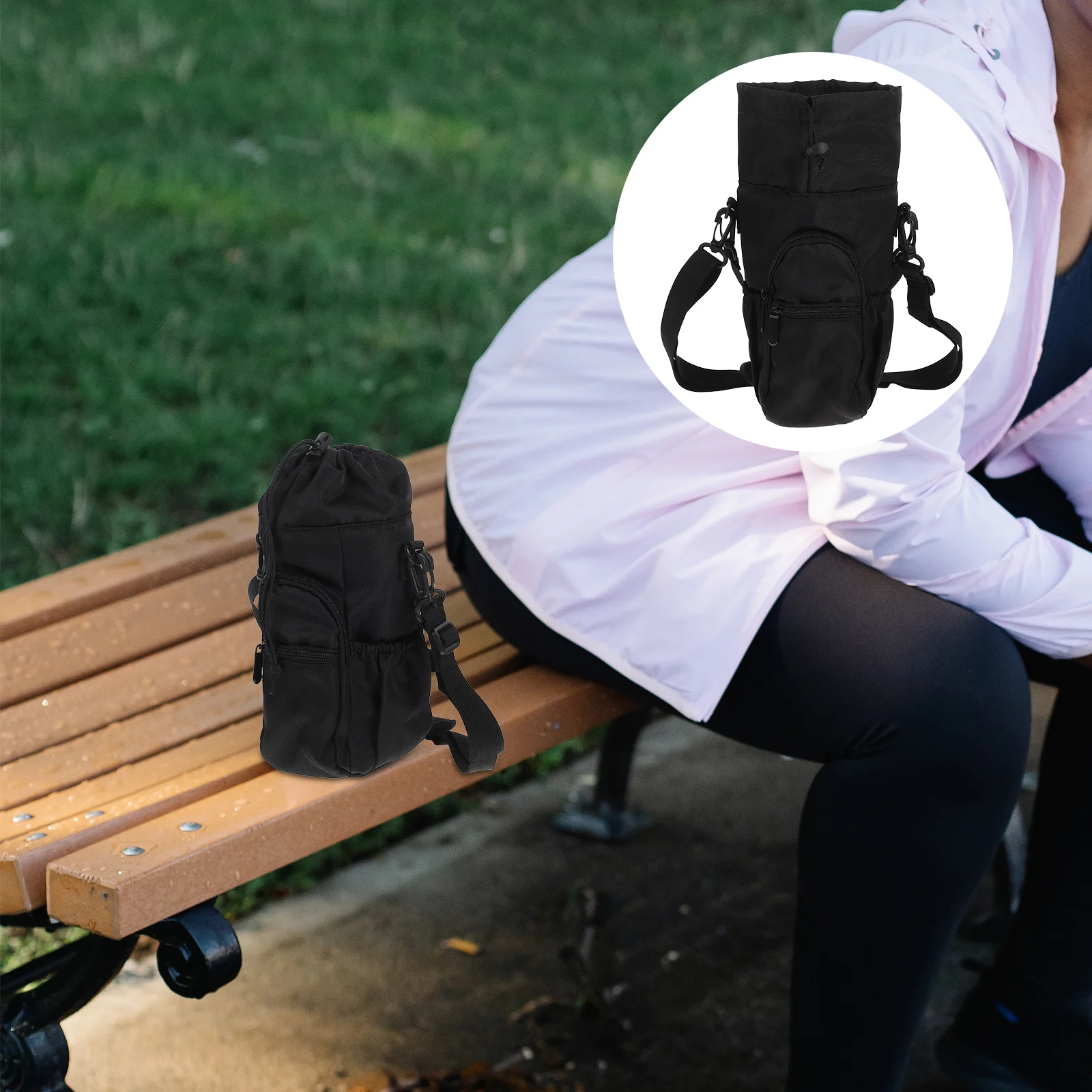 

Portable Water Bottle Cover Insulated Cup Sleeve For Travel Reusable Coffee Cup Protector Anti-Scald Bottle Holder Durable