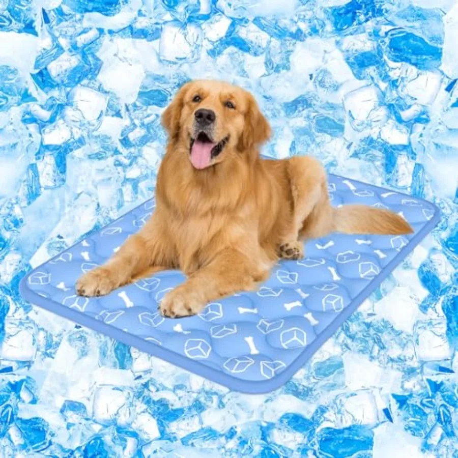 Dog Cooling Mat 2.0, Ocean, 44