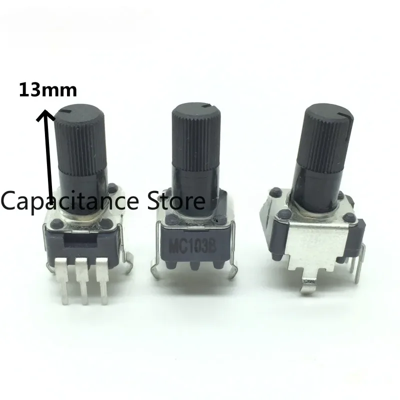 

5PCS Single potentiometer B10K mixer amplifier volume adjustment knob RK09K1130A5R