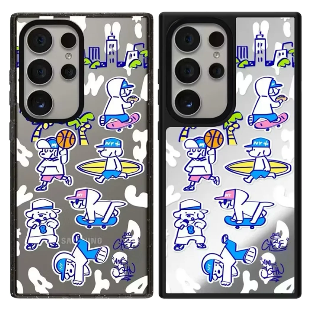 5031958 Mirror / Acrylic Magnetic Case: Compatible with Samsung Galaxy S23 U S24U S25 S26 Ultra S25+ S26 Plus Shell