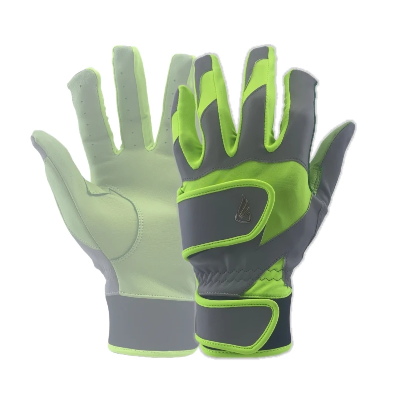 wings-2026-model-thickened-leather-baseball-gloves-training-batting-gloves-green-color-non-washable-for-cricket-and-softball