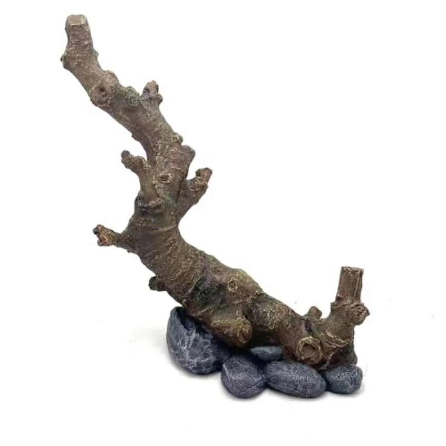 

Large Resin Reptile Decor Branch Reptile Tank Accessories for Terrarium Tree Trunk Ornament Gecko Frog Chameleon Spider Snake L