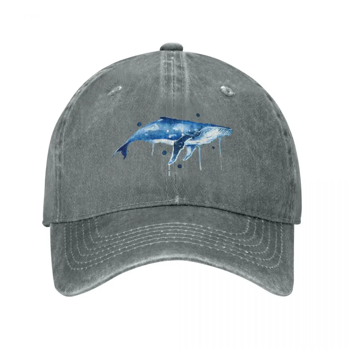 Humpback Whale Baseball Cap Sun Cap beach hat Women's Beach Outlet Men's