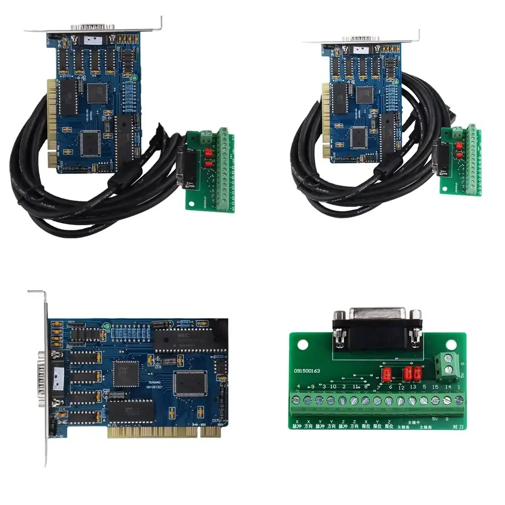 

Cnc Motion Control Card 3 Axis Cnc Controller Board Pci Card Nc Studio Card Nc Studio Software for Cnc