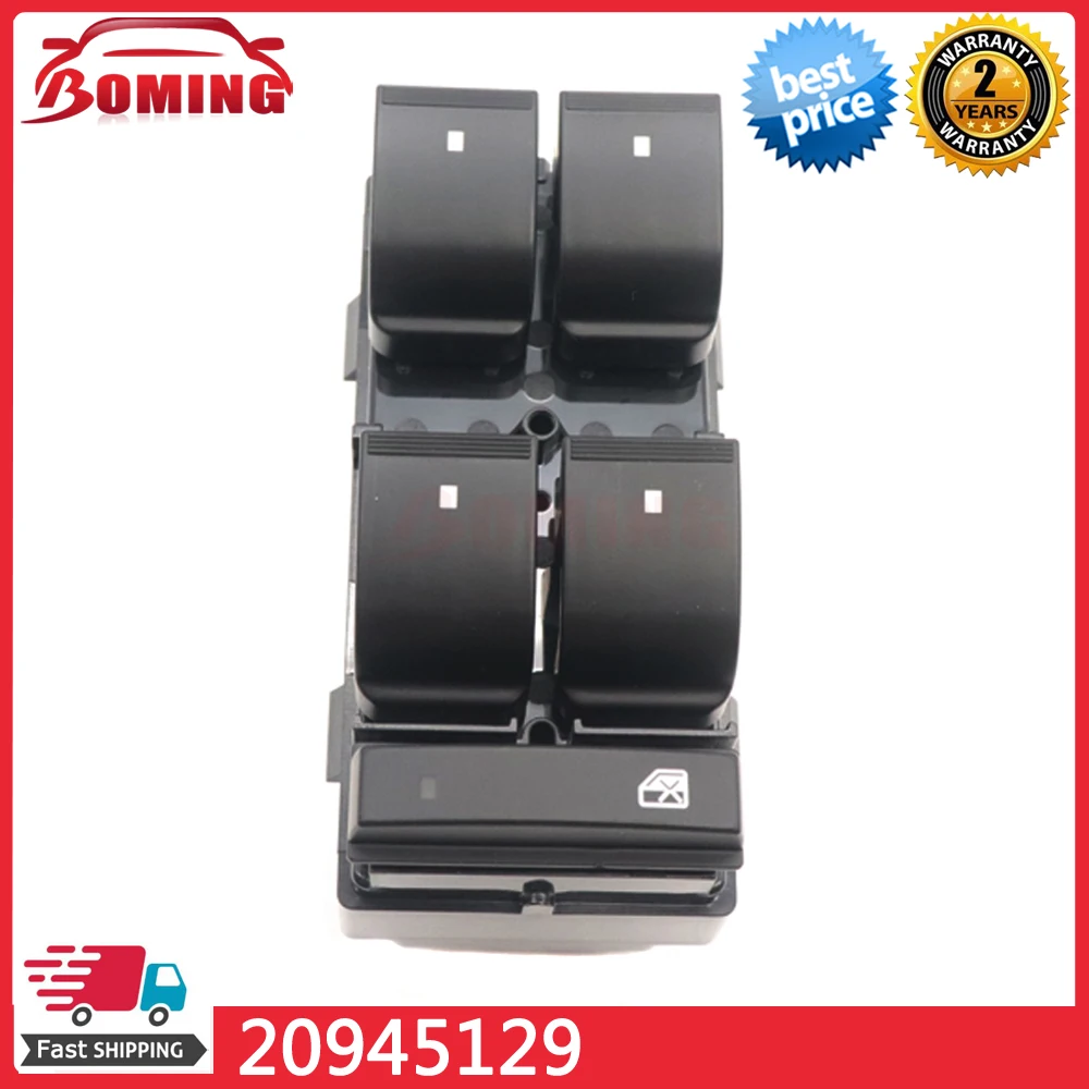 

Car Power Window Master Control Lifter Switch 20945129 For Chevrolet Traverse HHR Silverado 1500 2500 3500 HD GMC Sierra Yukon