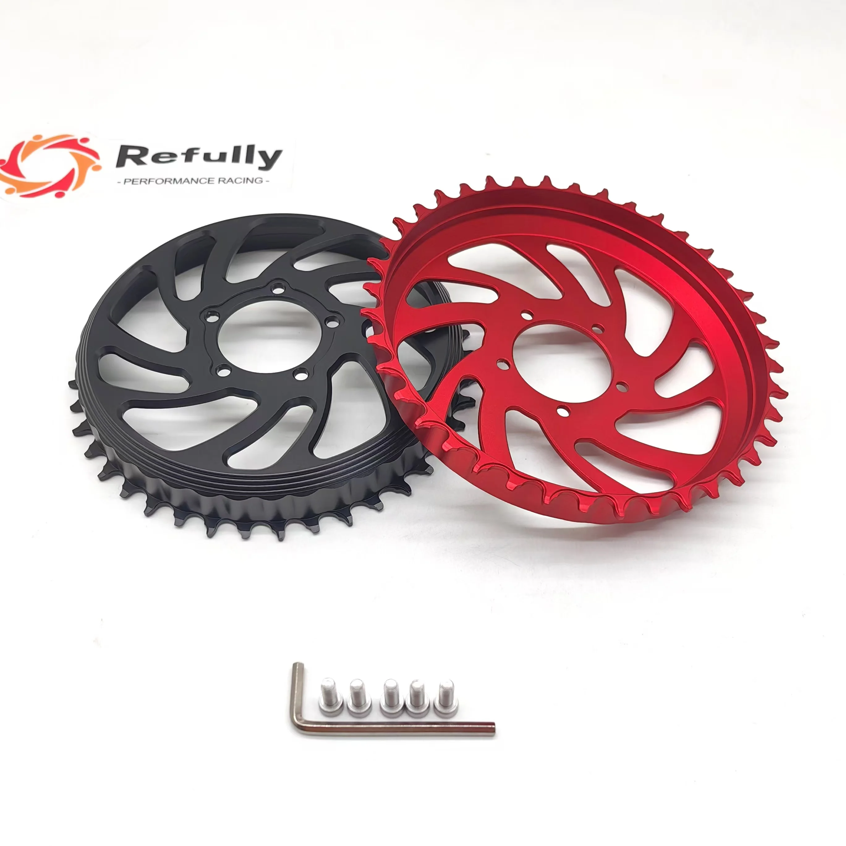 Chainring 40T "Lebar Sempit" Kit 12 Kecepatan untuk Bafang BBSHD 1000W