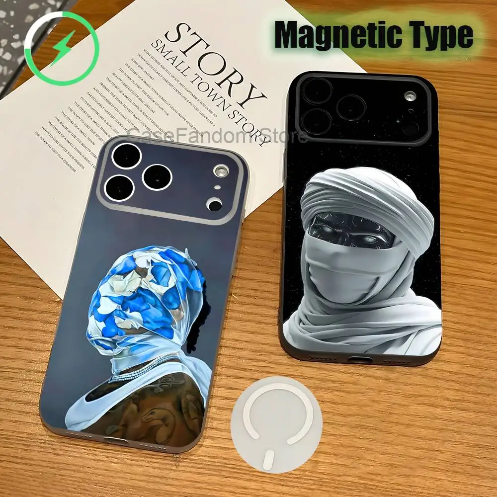 

Gunna The Last Wun Transparent White Phone Case For iPhone 17,16,15,14,13,12,11,Pro,Max,Plus Magnetic Wireless Charging