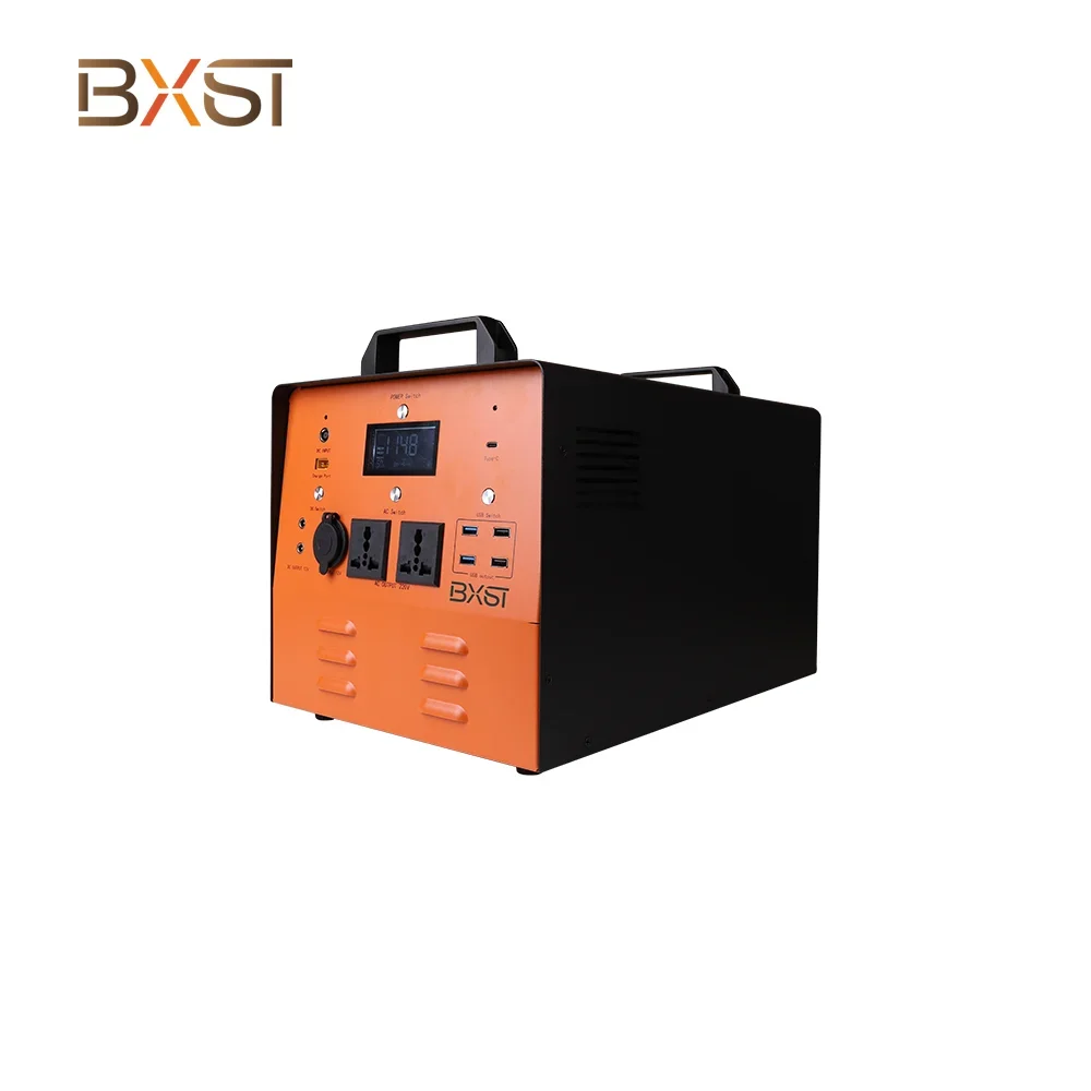 

GIDEON 2000w Large Capacity Outdoor Portable Emergency Power Supply Portable Solar Generator With Battery