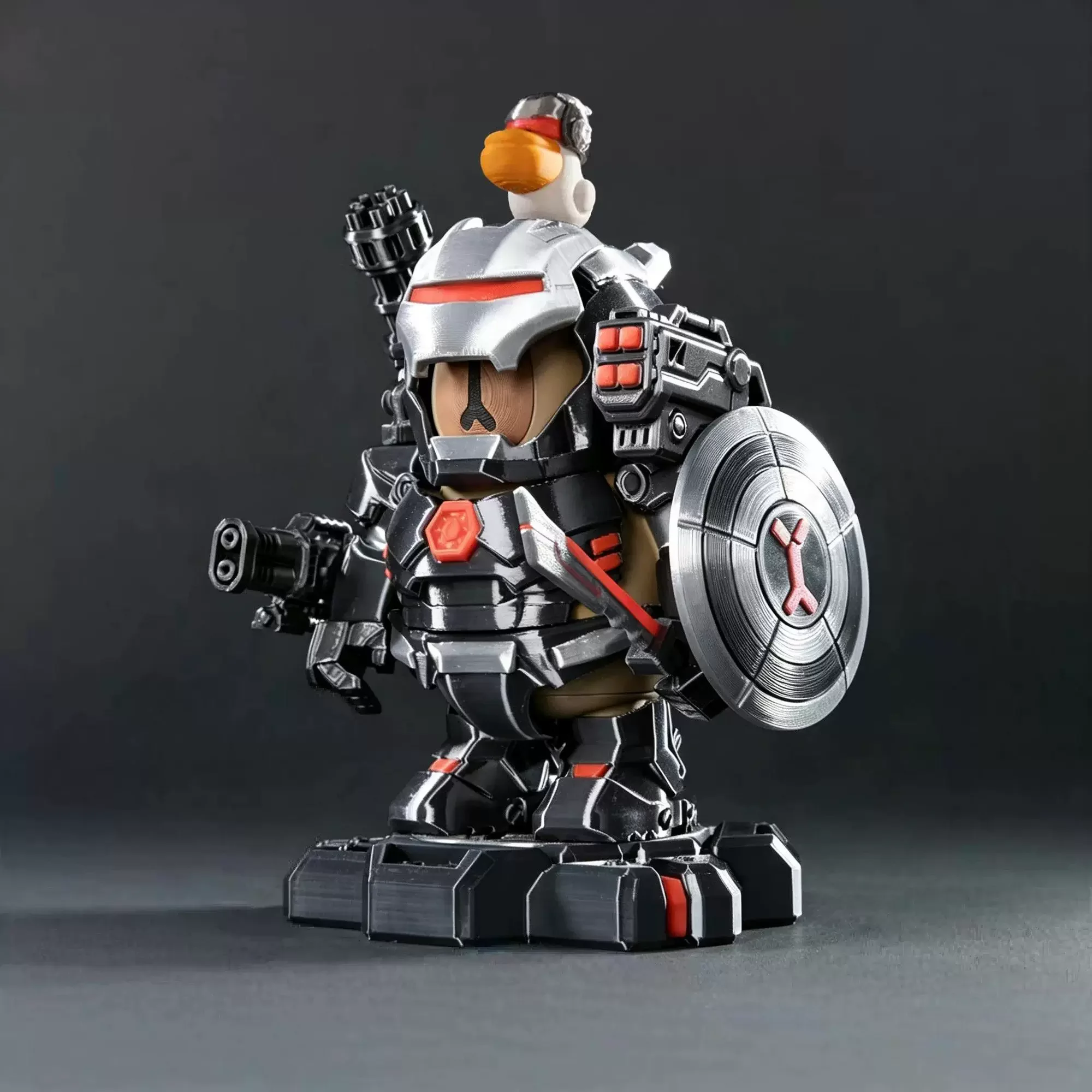 

New Low Price Darth Vader High Quality Capybara Iron Man Magnetic Suit 3d Printed Handmade Collectible Figurine Model Toy Gift