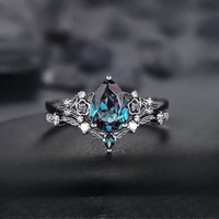 New product hot sale elegant romantic women's ring retro exaggerated simple personalized women's jewelry