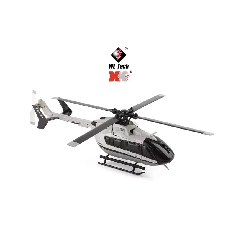 

2025 New Wltoys K160 Rc Helicopter 4-Channel Brushless Aileronless Positioning Aircraft Ec145 Simulation Mini Remote Control Toy