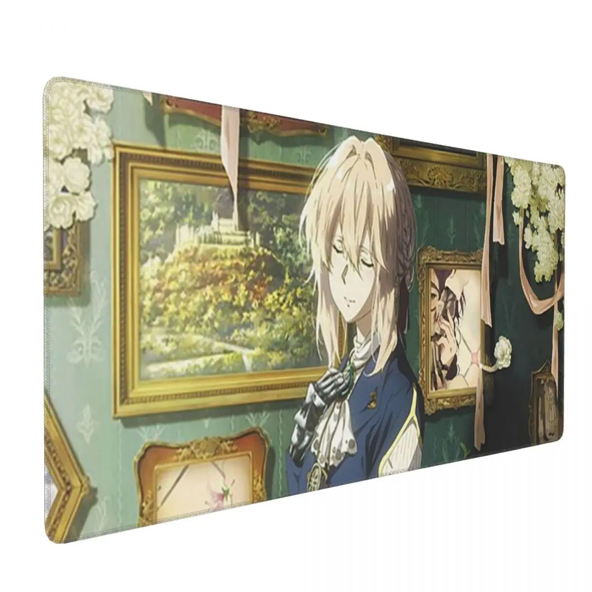 

Large Mouse Pad Violet Evergarden Anime Gamer PC Laptop Mats Keyboard Carpet Computer Gaming Office Accessories Desk Mat