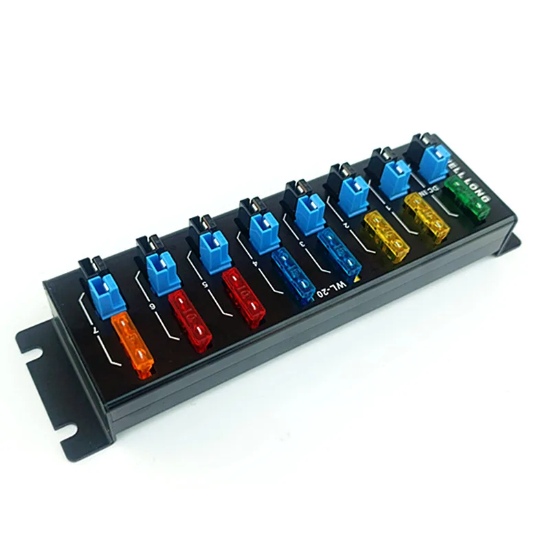WELL LONG WL-20BL 8-Port Anderson Connector Splitter Power Strip  Fixing For Shortwave Radios DC 36V 45A.