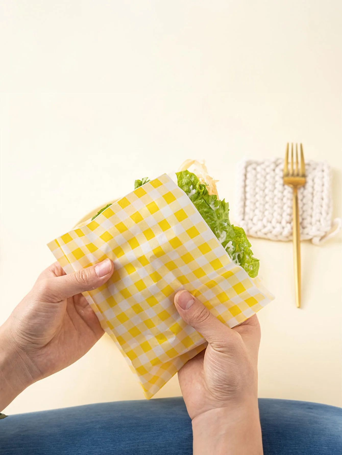 Sandwich Wrapping Paper Food Grade Microwaveable Disposable Hamburger Rice Ball Oil-proof Box Special Household Hamburger Wrapping Paper