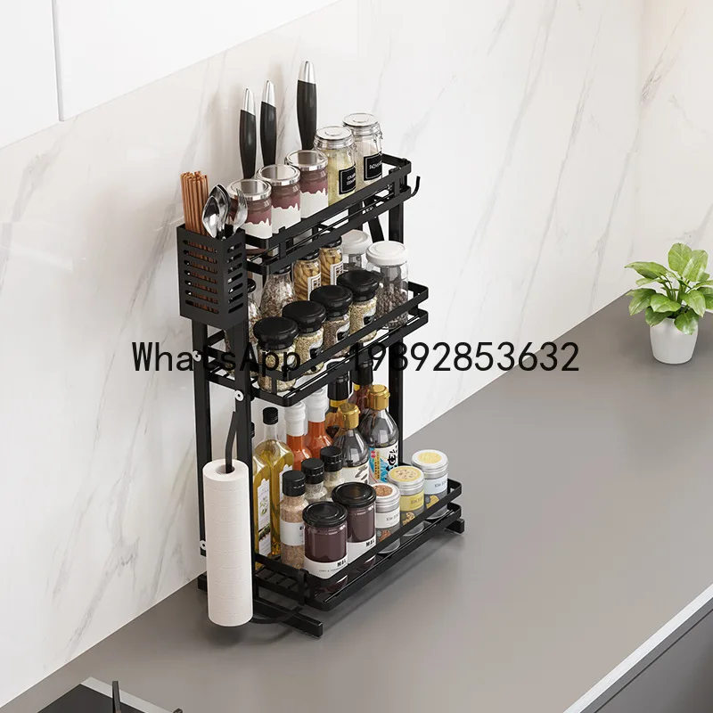 

Складная полка для специй DSA Kitchen Shelf, органайзер для хранения приправ