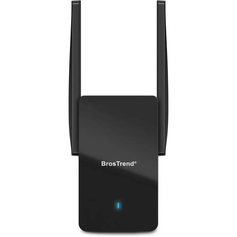 Dual Band Wi-Fi Extender, Supports Up to 45 Devices, Gigabit Network, Easy Setup