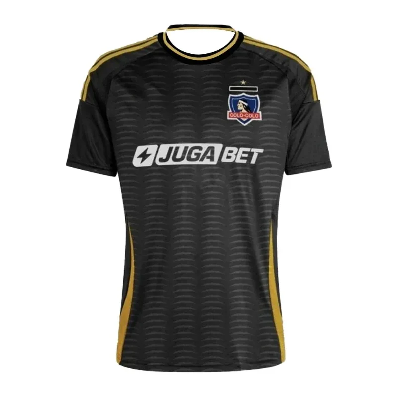2026 New Child's Colo Colo Short Sleeve Trendy Fashion Football Shirt Men's and Women's Extra Large Breathing Shirt