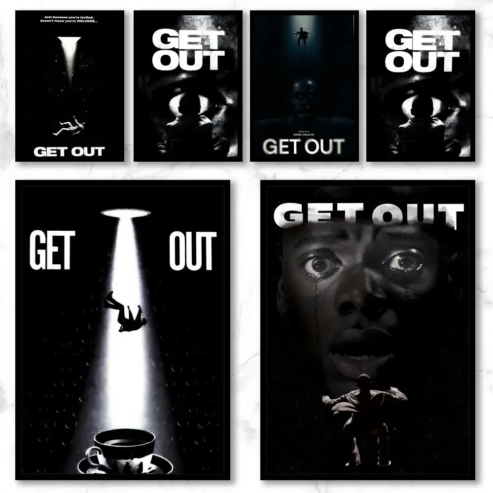 Movie G-Get Out Poster Graffiti Art Posters, Chic Wall Decor for Home, Studio, Office & Coffee Shop