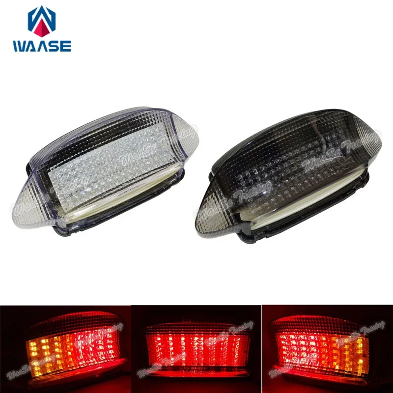 waase EMARK Motorcycle Rear Taillight Tail Brake Turn Signals Integrated Led Light Lamp For 1997 1998 HONDA CBR 600 F3 CBR600F3