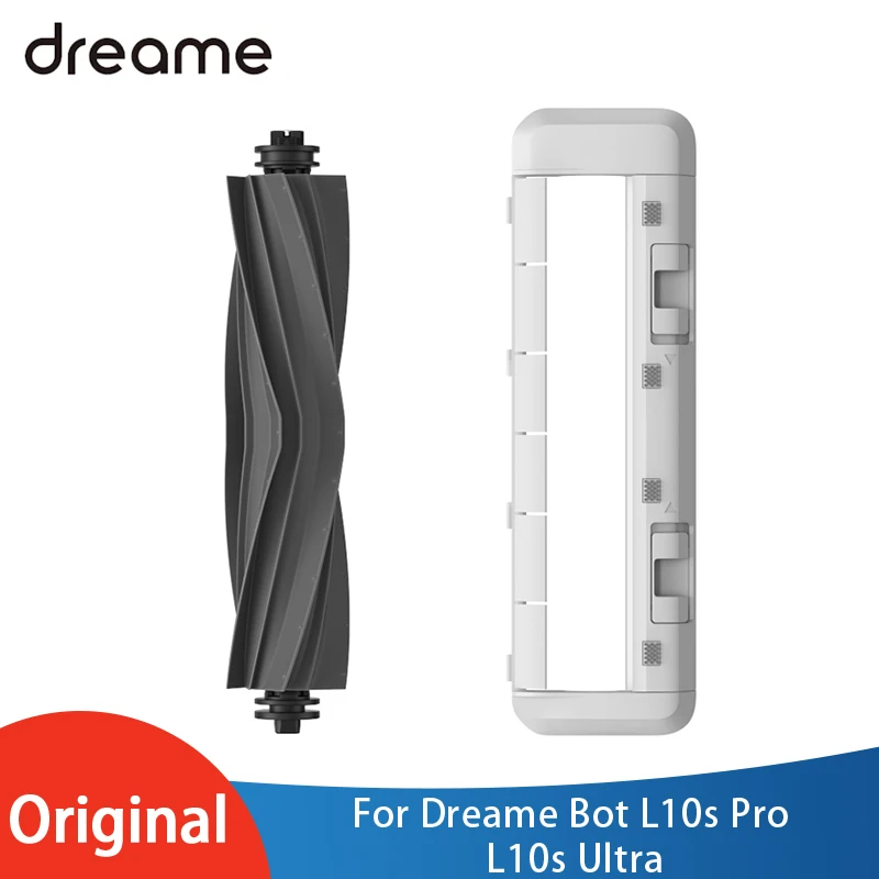 Robot Accessories Parts Main Rubber Roller Brush Cover Optional Original Dreame Bot L10s Ultra / L10s Pro Robotic Vacuum Cleaner