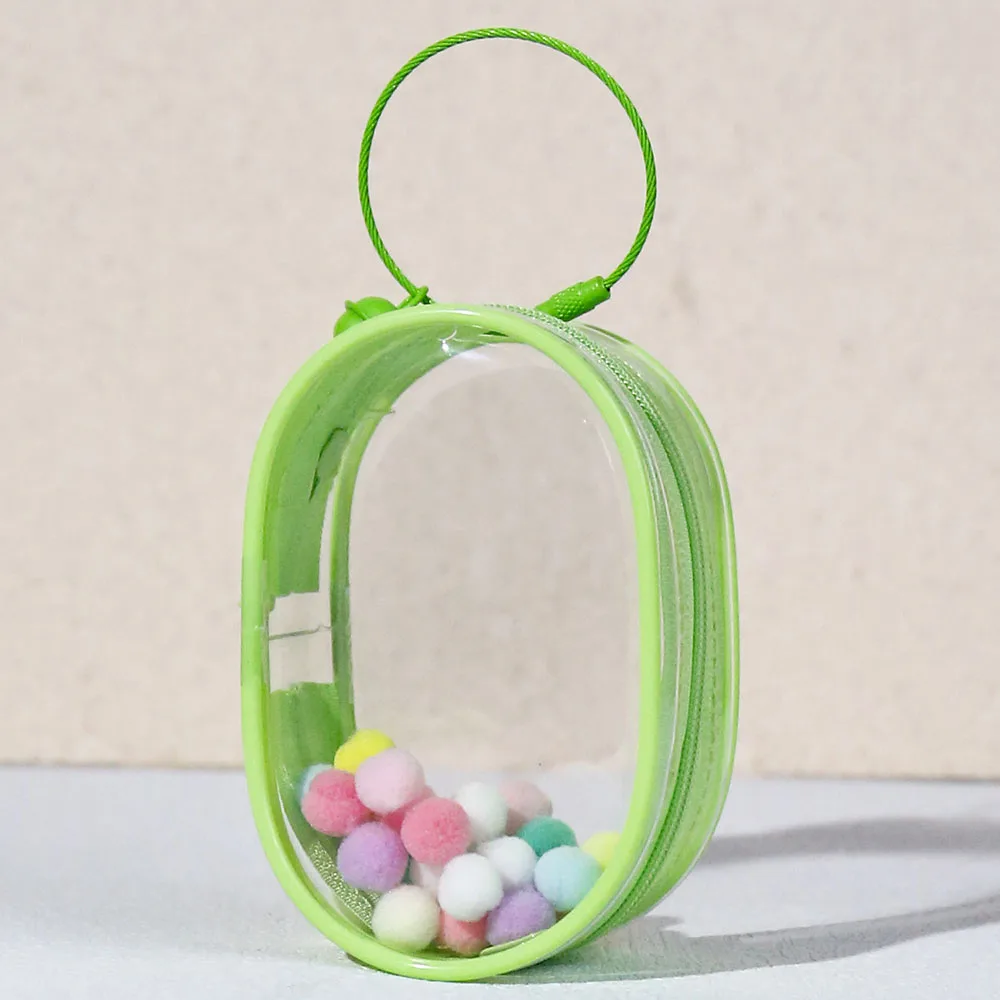 

Transparent Mini Cute Doll Labubu Storage Bag Doll Decorative Box Doll Display Box Mini Storage Box