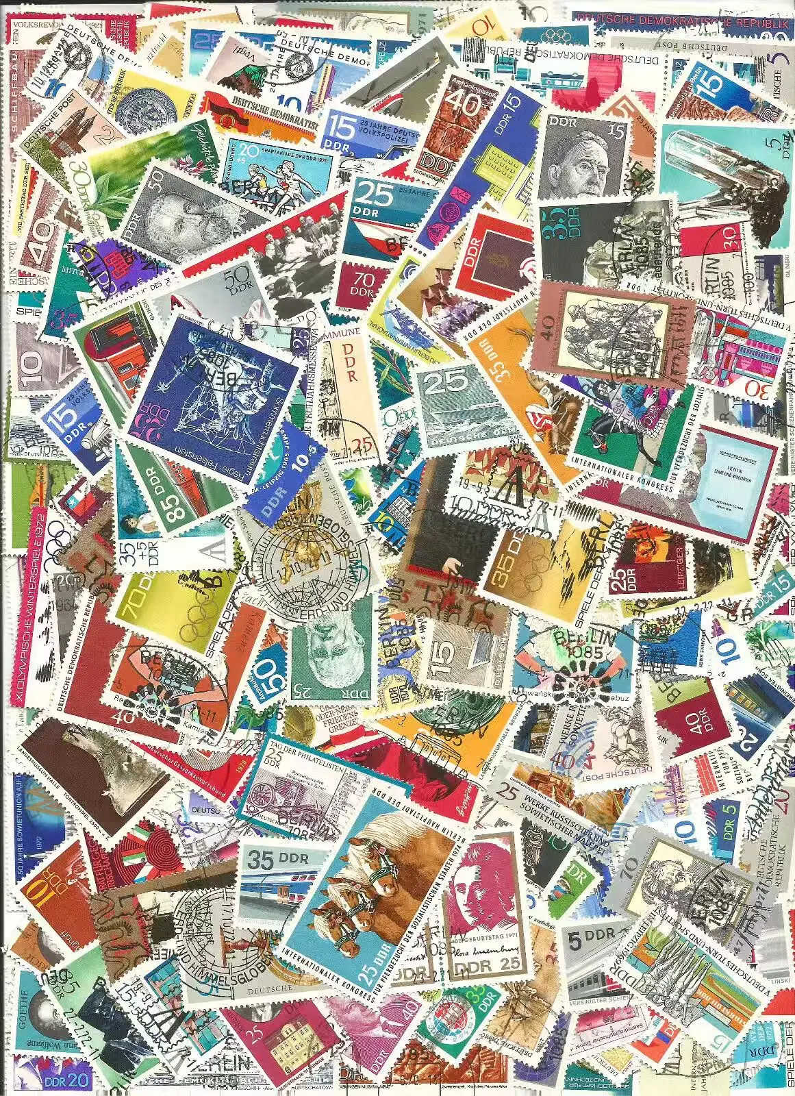 طوابع بريدية مستعملة من ألماني - مراجعة Collectible Vintage Postage Stamps وسعره