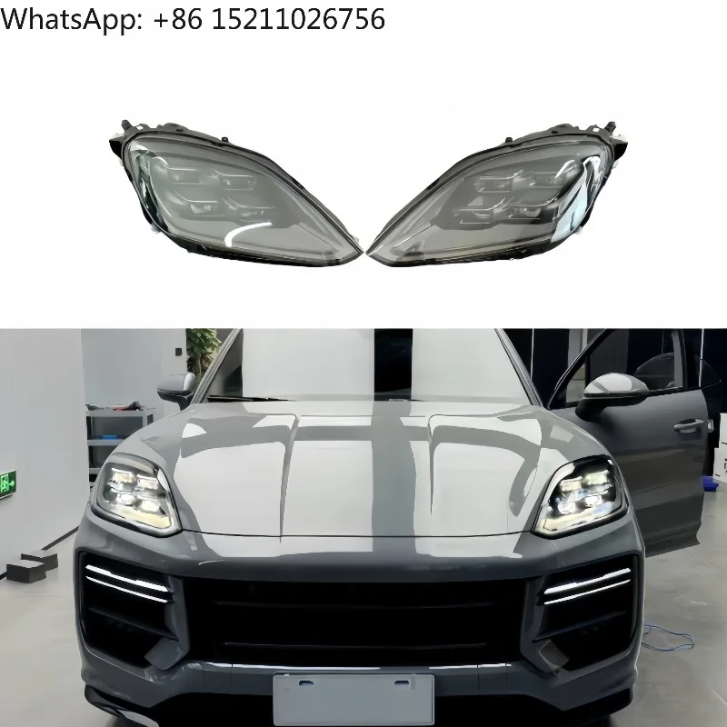 For For Porsche Cayenne Matrix LED Headlights for Models 24-25