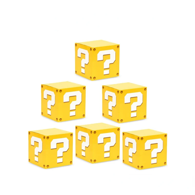 5/10 pz Super Mario Bros confezione regalo Anime bambini festa di compleanno scatola di caramelle carino portatile favore regalo sacchetti di