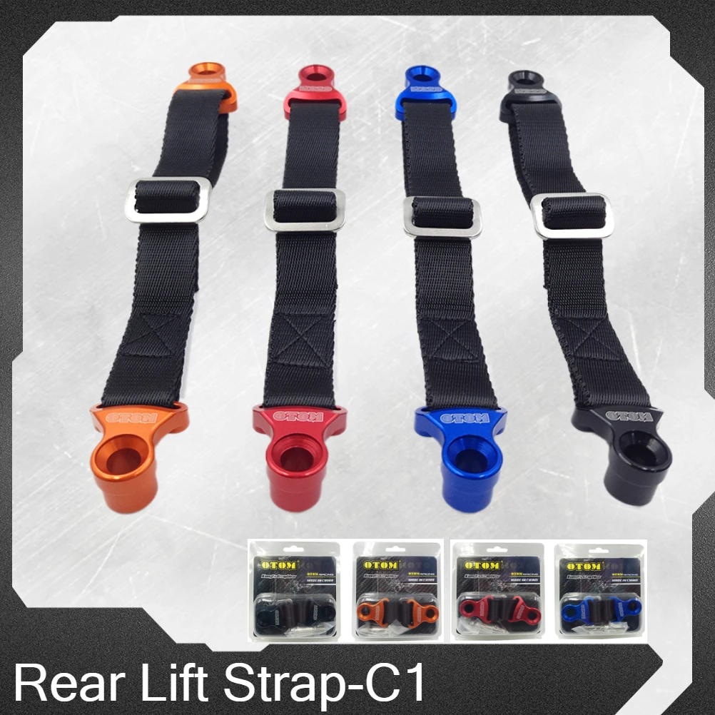 Hot Motorcycle Accessories Rear Lift Strap Trailer Belt Pull Sling Rescue Belt For HONDA YAMAHA KAWASAKI SUZUKI Offroad Pit Bike