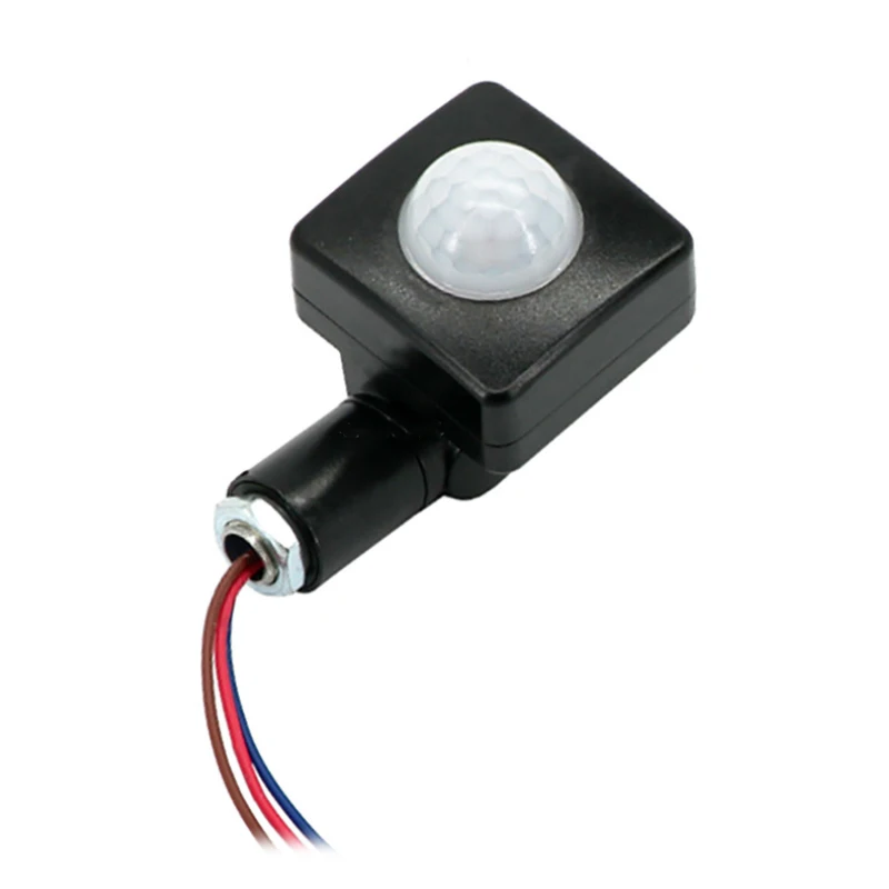 Interruttore del sensore di movimento PIR 110-240V esterno IP65 impermeabile con rilevatore di sensore di movimento PIR sensibile alla luce interruttore della luce a infrarossi
