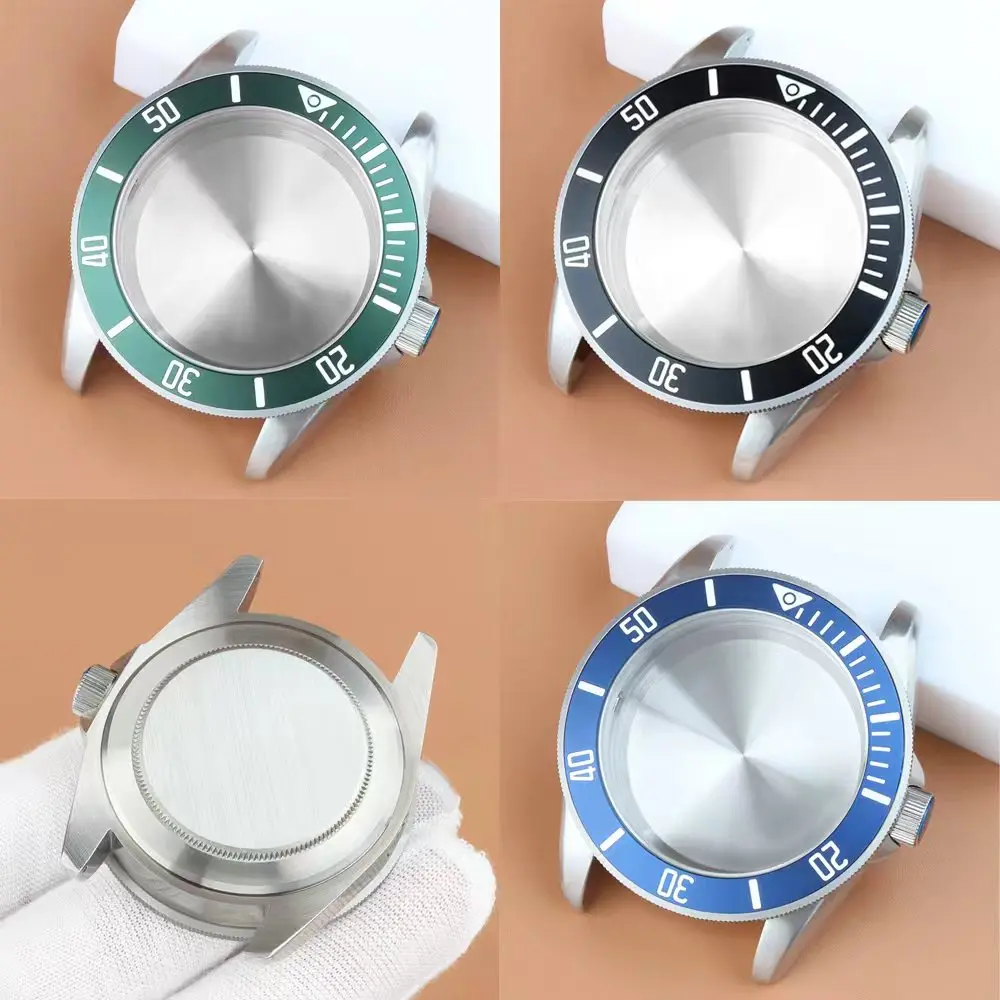 

42.5mm Case For Pelagos M8215 Case 22MM Bracelet Sapphire glass Diving Men‘s Watch Case Fit Miyota 8215 Movement 31.8mm Dial