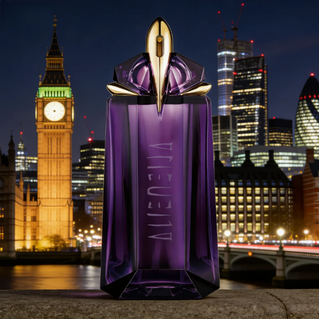 

Thierry Mugler Alien Women's Concentrated Perfume, Fresh & Classic 90ml – Vanilla, Floral, Amber, Musk, Long-Lasting Scent