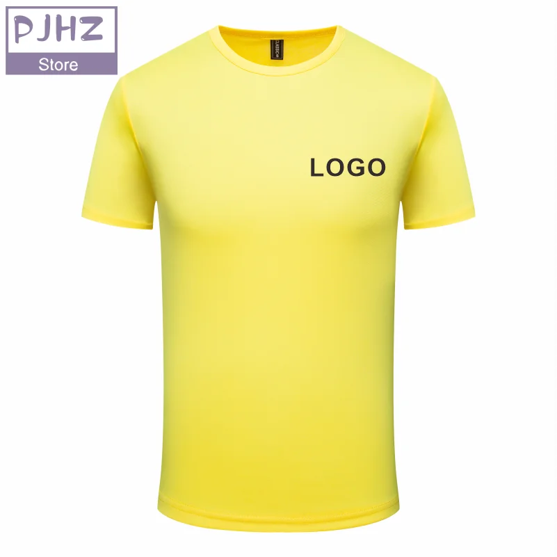 Customized Logo Quick-drying T-shirts Sportswear Gym t-shirt Men And Women Short Sleeve Breathable Shirt Custom Print Embroidery