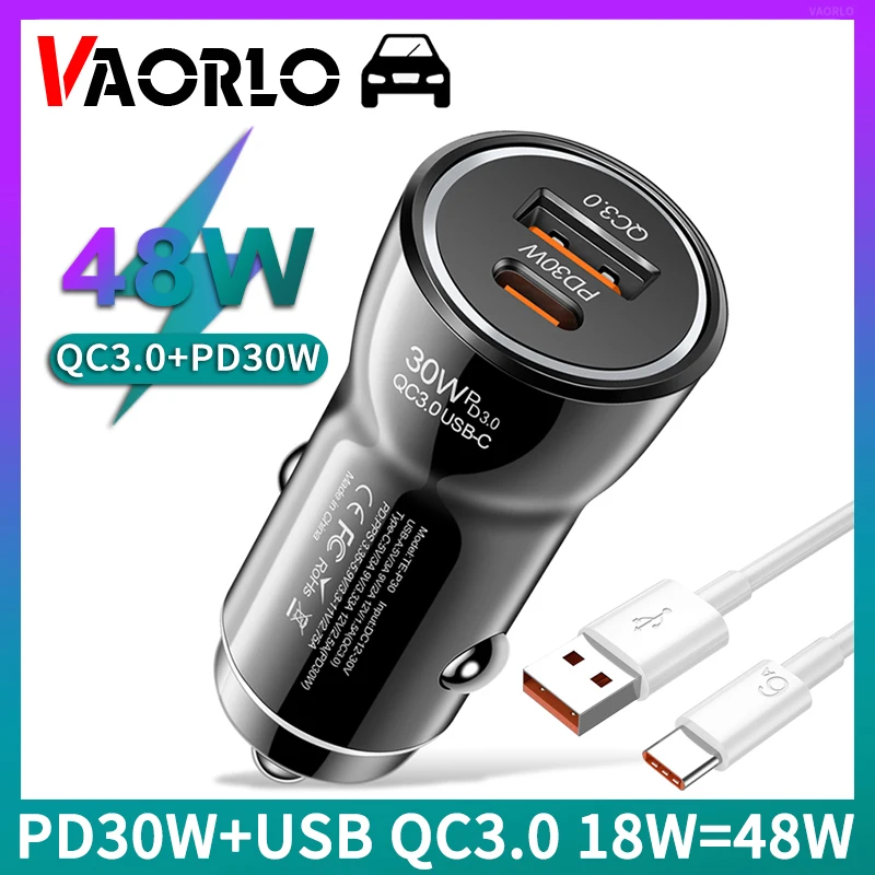 携帯電話充電器,デュアル急速充電,タイプc,usb,pd 30w,usb3.0,18w,smaxソケット,ユニバーサルアダプター,スプリッター,トラック