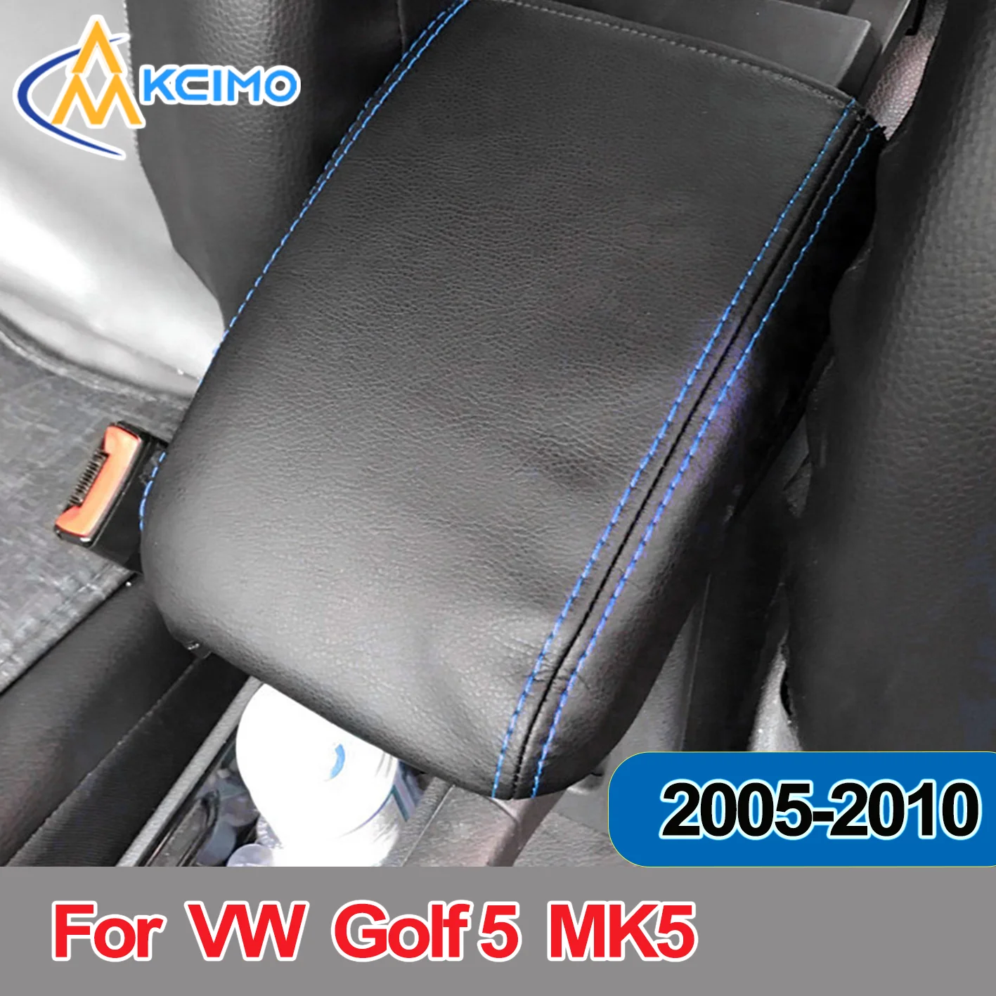 

Premium Car Center Console Armrest Cover Armrest Cushion Pad For VW Golf 5 MK5 2005 2006 2007 2008 2009 2010 Arm Rest Protection