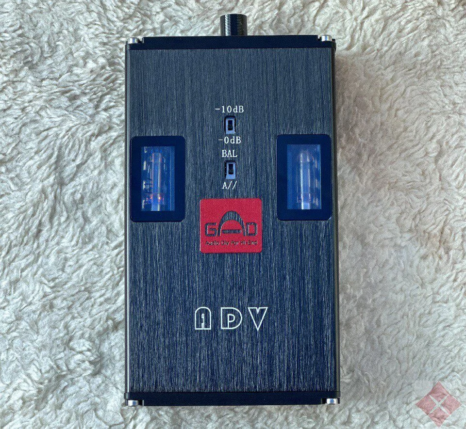 

GAD AD5 fully balanced/portable electronic tube Class A earphone HD650 HD600 k701