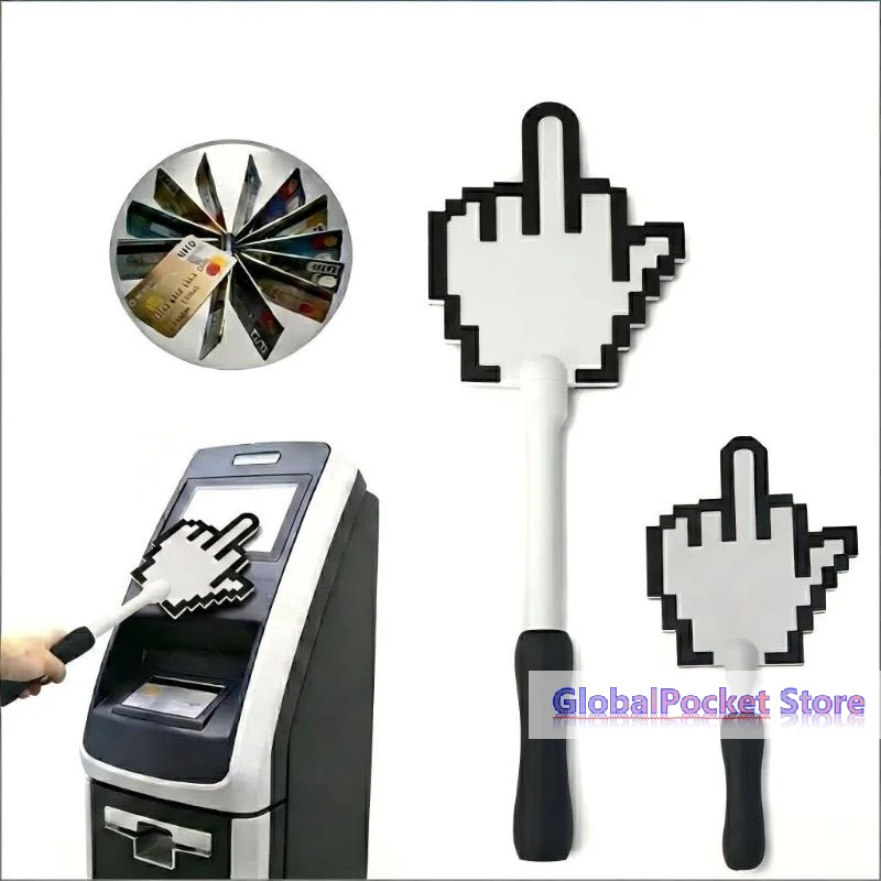 [TG823]Creative Magic Wand Card Holder, 3D Print Wand Tap Tap & Pay Card Sleeve, Lightweight Anti-Lost Card Protector