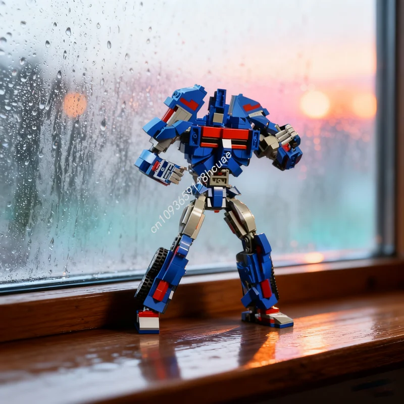 

560pcs MOC Ultra Magnus Transformers Prime Iconsed Model Building blocks Assemble Christmas gift DIY idea Education toys Kids