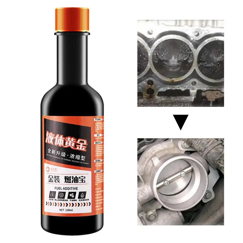 

Car Carbon Cleaner Carbon Remover Concentrated Car Oil System Cleaner 120ml Carbon Remover Automotive Engine Stabilizer For