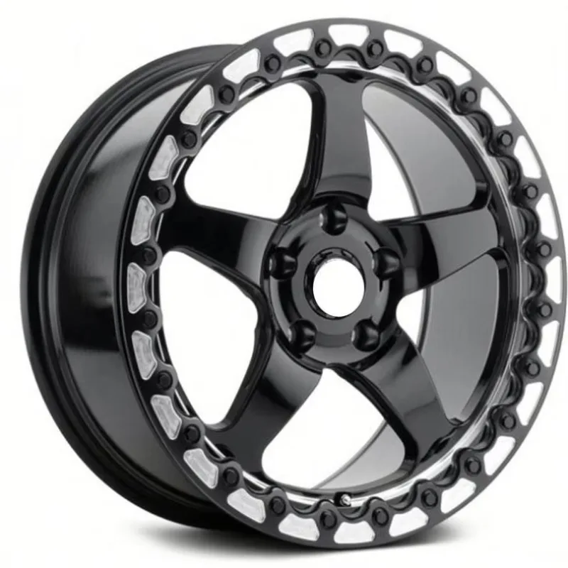 

Customized Forged Alloy Aluminum 2 Pieces Car Wheel Rims 16 18 20 22 24 Inch for Modified Car
