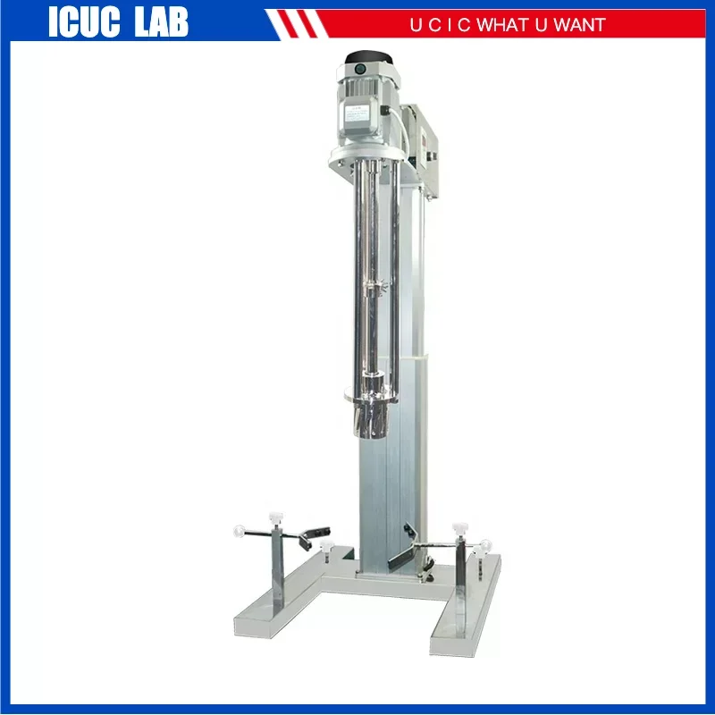 180L High Quality Emulsifying Homogenizer with Stirring Propellers and Cosmetic Homogenizer Working Heads HR-3000DRH