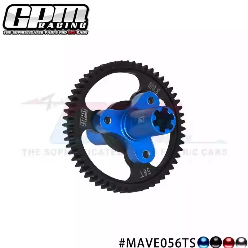 

GPM Steel 50T/54/55T/56T Spur Gear 0.8/32P ARA310948 For ARRMA 1/8 Vendetta Kraton Senton Vorteks Outcast