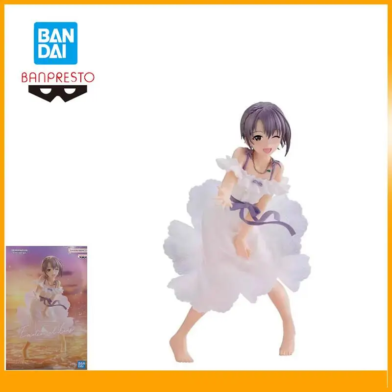 الأصلي بانداي بانبريستو The Idolm Ster سندريلا الفتيات العاطفية عدسة يوكي Okuura أنيمي عمل أرقام نموذج 14 سنتيمتر لطيف الشكل